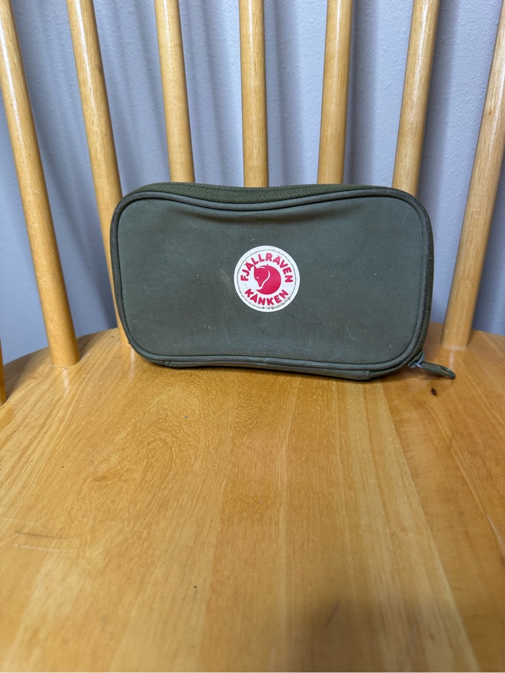 Fjallraven Green Travel Pouch